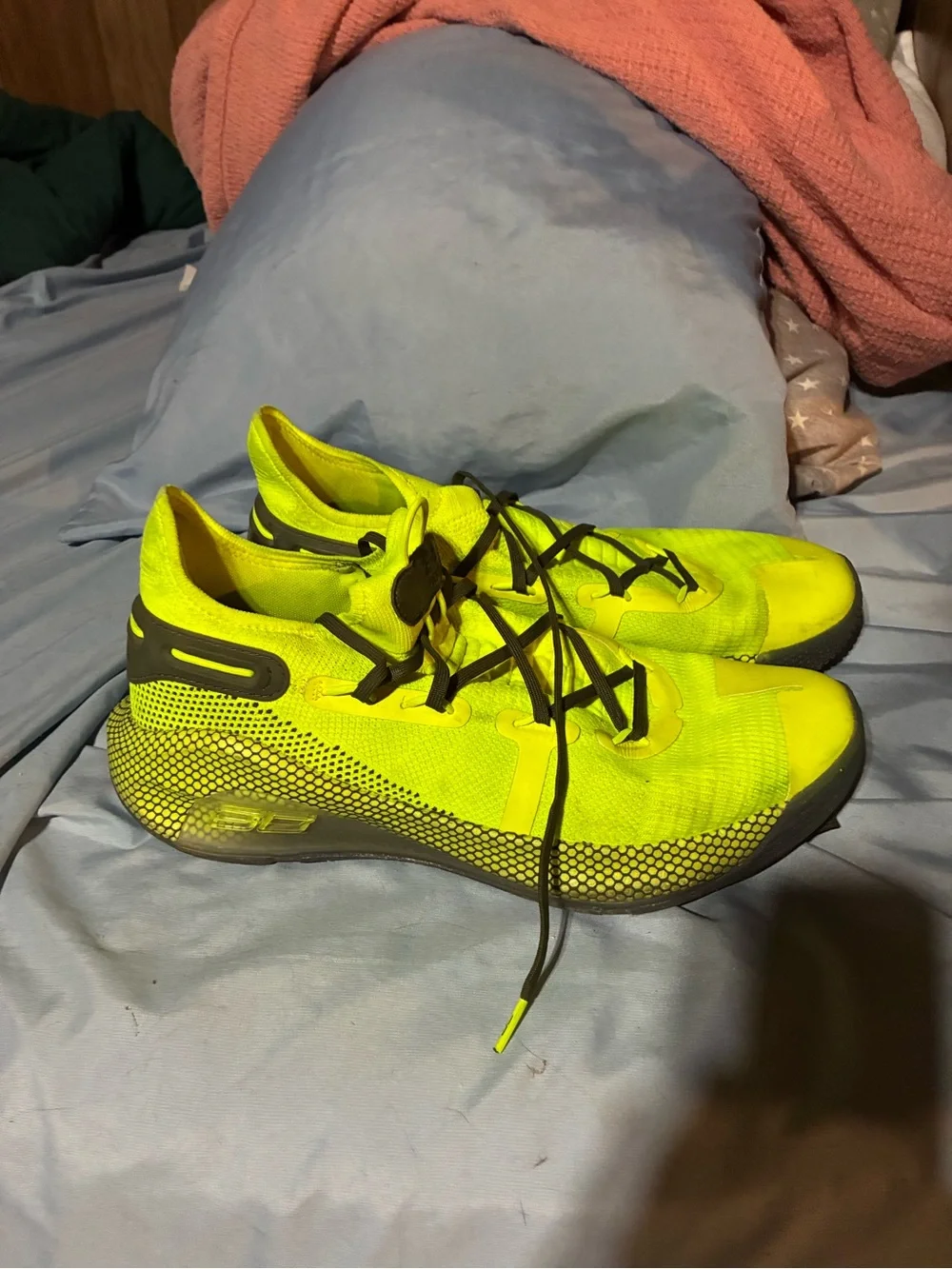 Neon Yellow Curry Sneakers